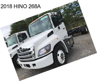 2018 HINO 268A