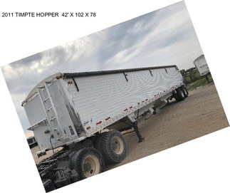 2011 TIMPTE HOPPER  42\' X 102\