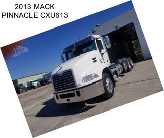 2013 MACK PINNACLE CXU613