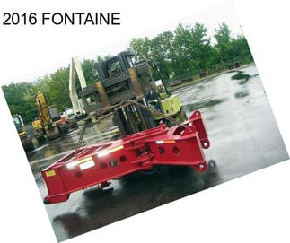 2016 FONTAINE