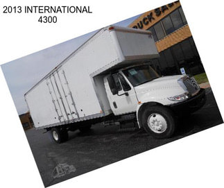 2013 INTERNATIONAL 4300