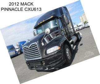 2012 MACK PINNACLE CXU613