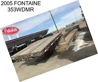 2005 FONTAINE 353WDMR