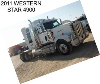 2011 WESTERN STAR 4900