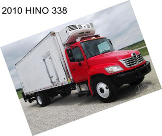 2010 HINO 338