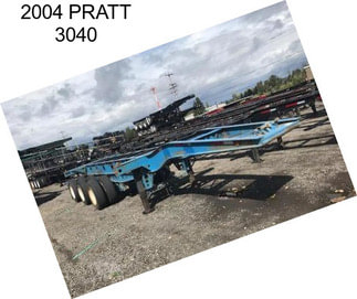 2004 PRATT 3040