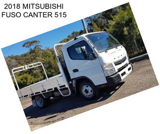 2018 MITSUBISHI FUSO CANTER 515