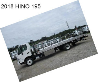 2018 HINO 195