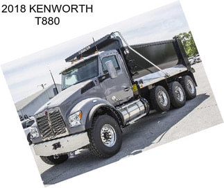 2018 KENWORTH T880