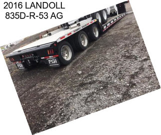 2016 LANDOLL 835D-R-53 AG
