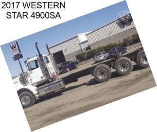 2017 WESTERN STAR 4900SA