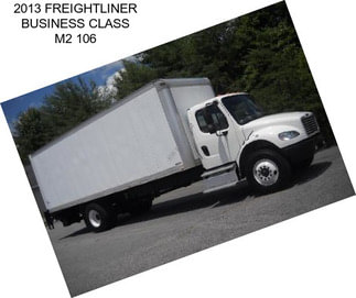 2013 FREIGHTLINER BUSINESS CLASS M2 106