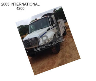 2003 INTERNATIONAL 4200