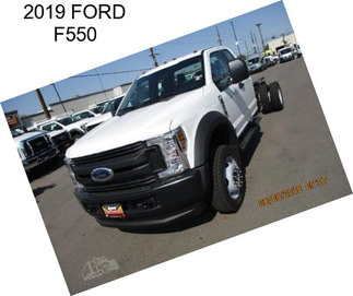 2019 FORD F550