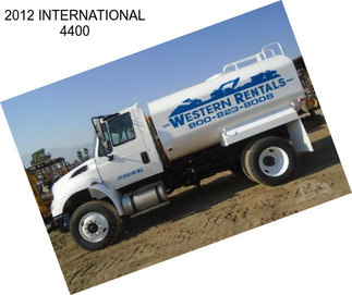 2012 INTERNATIONAL 4400