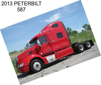 2013 PETERBILT 587