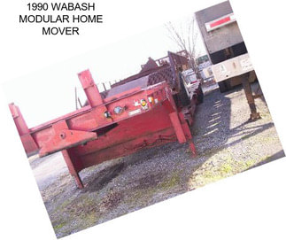 1990 WABASH MODULAR HOME MOVER