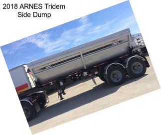 2018 ARNES Tridem Side Dump