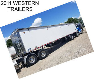 2011 WESTERN TRAILERS