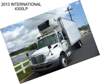 2013 INTERNATIONAL 4300LP