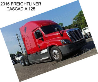 2016 FREIGHTLINER CASCADIA 125