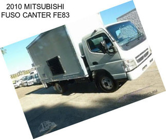 2010 MITSUBISHI FUSO CANTER FE83