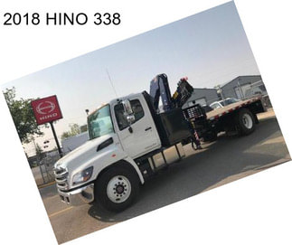 2018 HINO 338