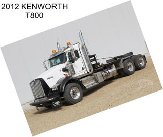 2012 KENWORTH T800