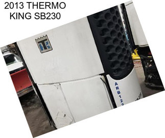 2013 THERMO KING SB230