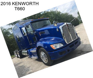 2016 KENWORTH T660