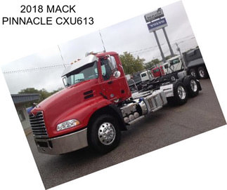 2018 MACK PINNACLE CXU613