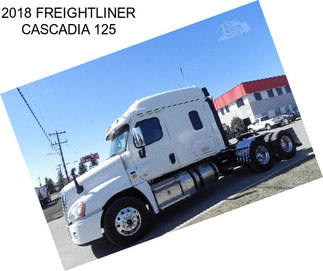 2018 FREIGHTLINER CASCADIA 125