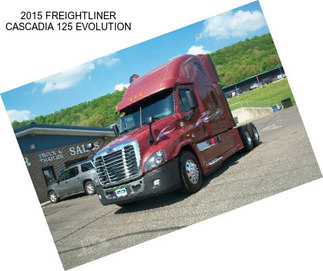 2015 FREIGHTLINER CASCADIA 125 EVOLUTION