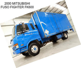 2000 MITSUBISHI FUSO FIGHTER FK600