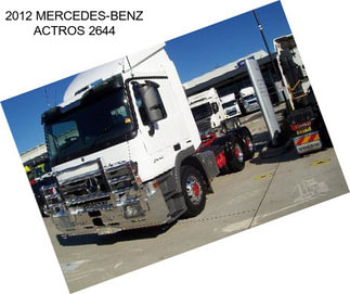 2012 MERCEDES-BENZ ACTROS 2644