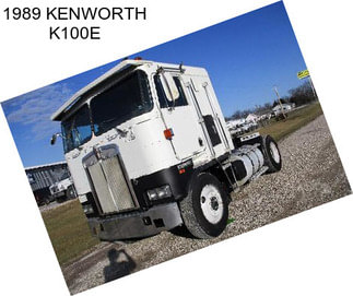 1989 KENWORTH K100E