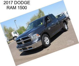 2017 DODGE RAM 1500