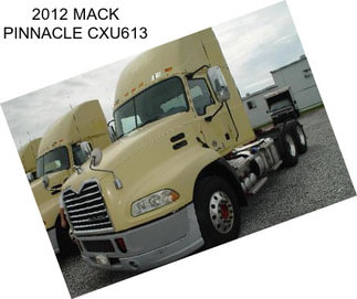 2012 MACK PINNACLE CXU613