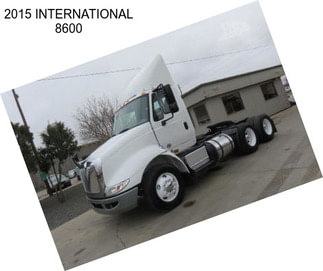 2015 INTERNATIONAL 8600