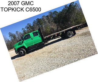 2007 GMC TOPKICK C6500