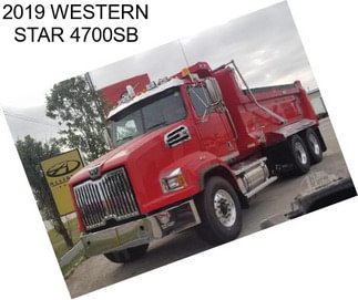 2019 WESTERN STAR 4700SB