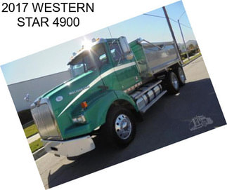 2017 WESTERN STAR 4900