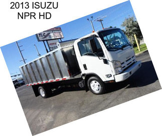 2013 ISUZU NPR HD