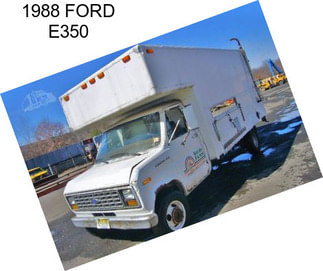 1988 FORD E350