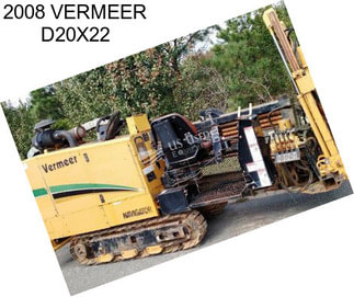 2008 VERMEER D20X22