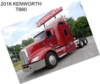 2016 KENWORTH T660