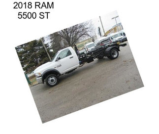 2018 RAM 5500 ST