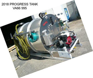 2018 PROGRESS TANK VA66 995