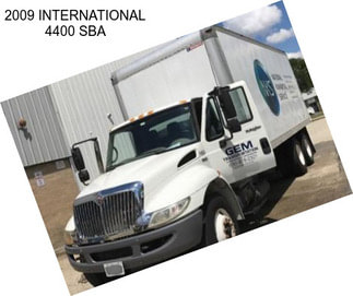 2009 INTERNATIONAL 4400 SBA