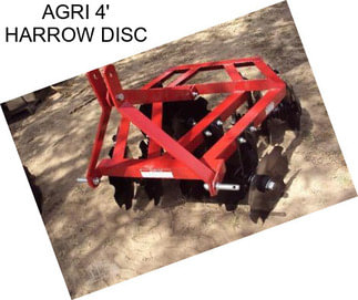 AGRI 4\' HARROW DISC